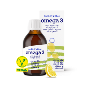 Arctic Blue – Algenolie DHA en EPA en Hennepzaadolie ALA met vitamine D3