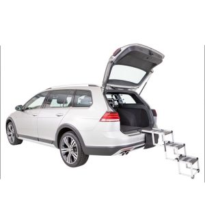 Trixie Vouw-Trap met drie treden aluminium/TPR