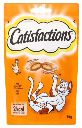 Catisfactions kattensnacks met kip