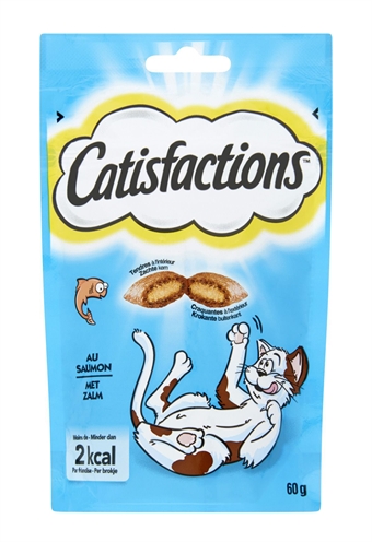 Catisfactions kattensnacks met zalm