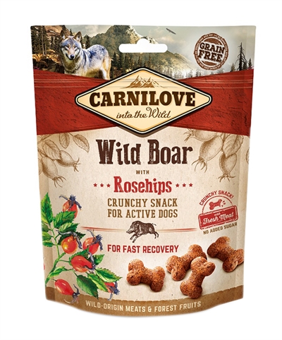 Carnilove Crunchy kattensnacks met everzwijn