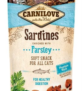 CARNILOVE SOFT SNACK SARDINES / PETERSELIE