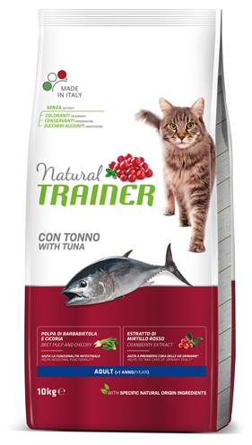 Natural trainer cat adult tuna kattenbrokken 10kg