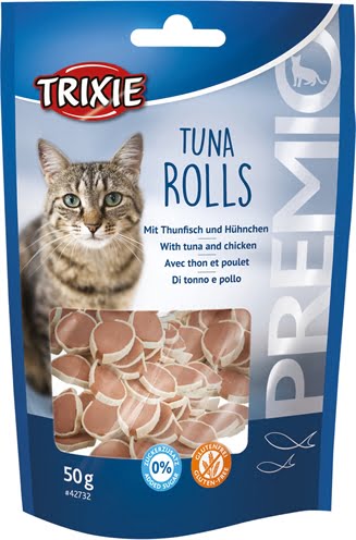 Trixie Premio Tuna Rolls kattensnacks – met tonijn 50gr