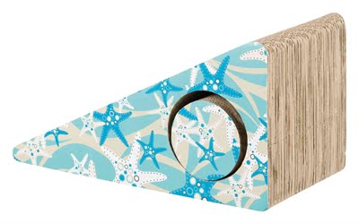 Trixie Krabhelling 2-Delig Karton Catnip Turquoise