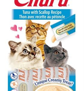 INABA CHURU TUNA / SCALLOP kattensnacks