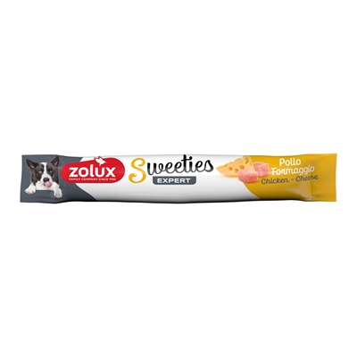 Zolux Sweeties Expert Creamy Stick met kip & kaas