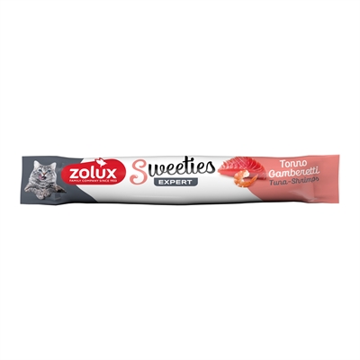 Zolux Sweeties Expert Creamy katten Stick met Tonijn en garnaal