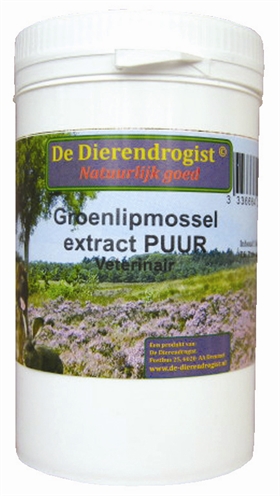 Dierendrogist Groenlipmossel extract – katten gewrichten