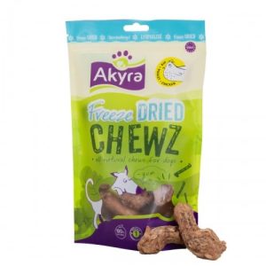 Akyra Freeze Dried Chewz – Kippennekken – 150gr