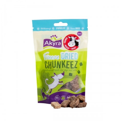 Akyra Freeze Dried Chunkeez – Rund – 60gr