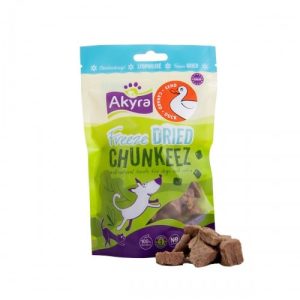 Akyra Freeze Dried Chunkeez – Eend – 60gr