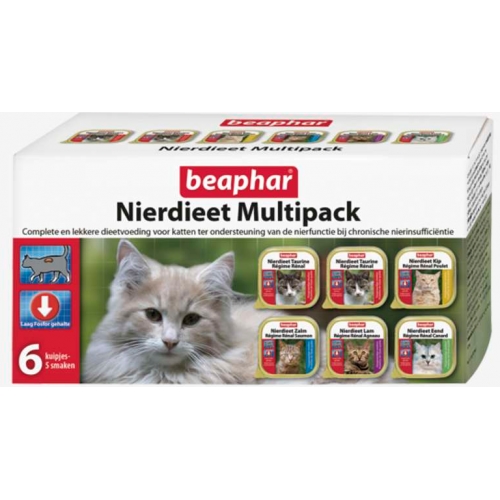 Beaphar Nierdieet Kat Multipack 6x100gr