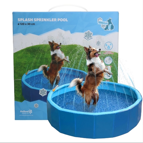 Coolpets Splash Sprinkler Pool