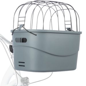 Trixie Stuur-Fietsmand Grijs