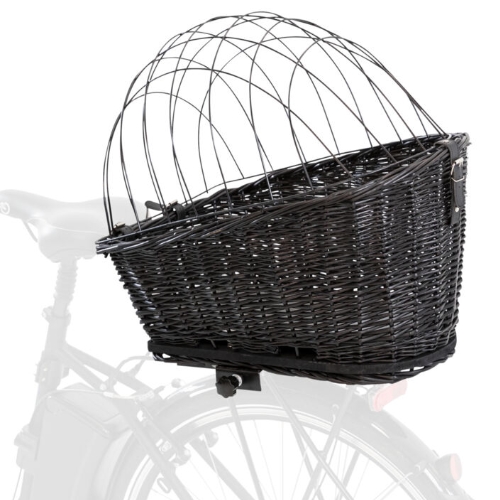 Trixie Fietsmand Bagagedrager Wilg Zwart