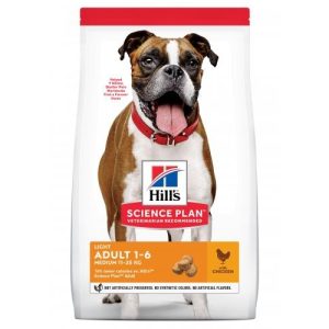 HILL’S SCIENCE PLAN Light Medium Breed Adult Kip 12 kg