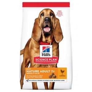 HILL’S SCIENCE PLAN Light Mature 7+ Medium Breed Kip 12 kg