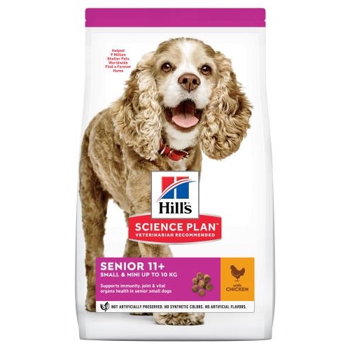 HILL’S SCIENCE PLAN Senior 11+ Small Breed Kip 1.5 kg