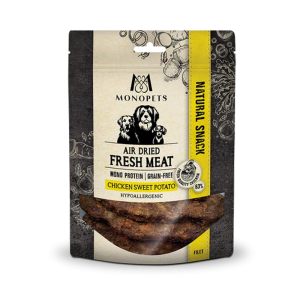 Monopets – Kip met Zoete aardappel air dried – 100gr