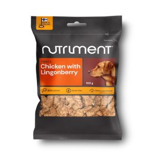 Nutriment Treat – Kip en Vossenbes – 100gr