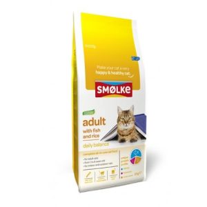Smølke Kat Adult Fish&Rice 2 kg