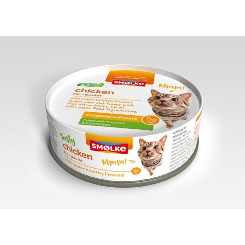 Smølke Kat Soft Paté Chicken 80 gr