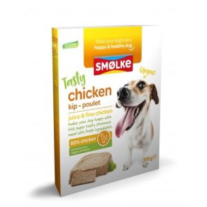 Smølke Hond Vers Gestoomd Kip 395 gram