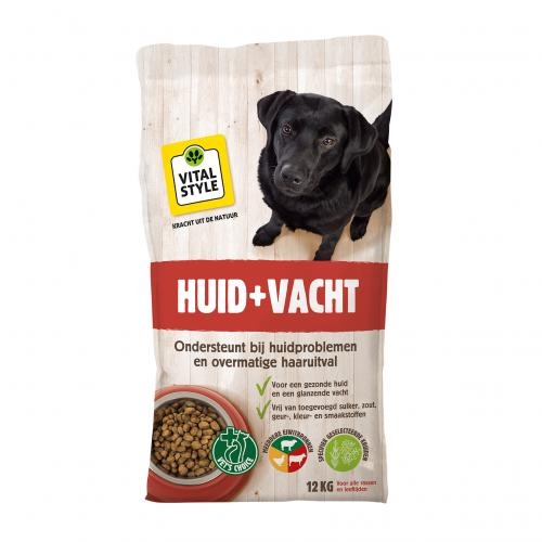 VITALstyle Hond Huid&Vacht 12 kg