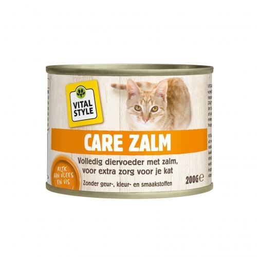 VITALstyle Kat Blik Care Zalm 200 gram