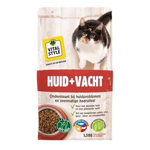VITALstyle Kat Huid&Vacht 1.5 kg