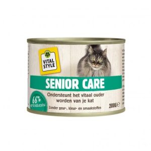 VITALstyle Kat Blik Care Senior 200 gram