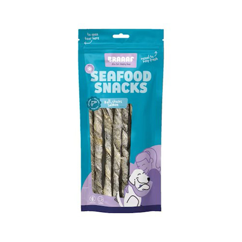 Braaaf  – Zalm sticks – 97gr – 20cm