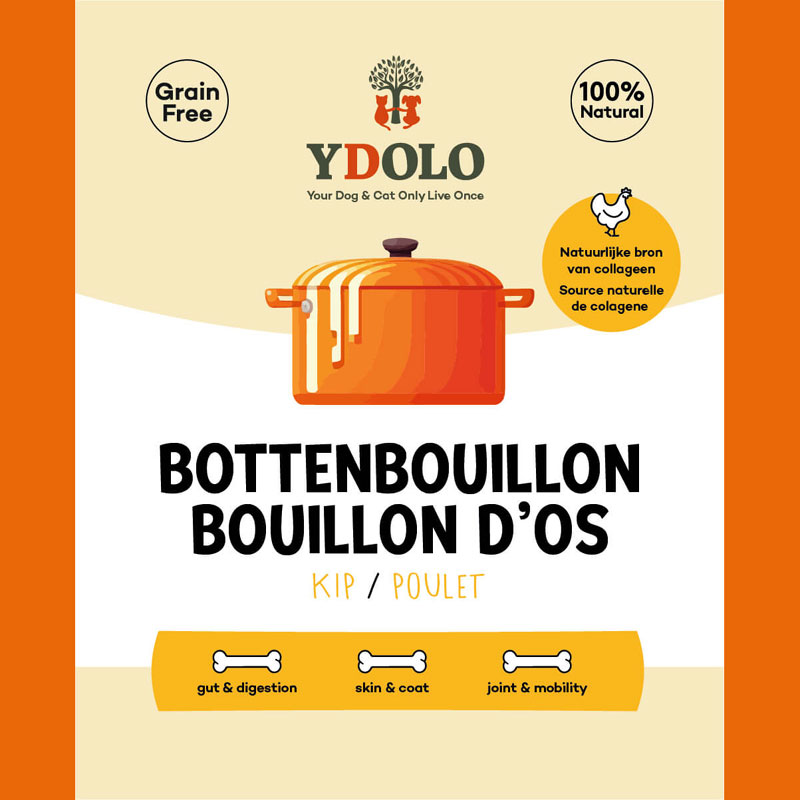 Ydolo – Bottenbouillon – Kip – 230ML