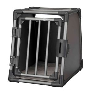 Trixie Aluminium Autokooi Grafiet M-L