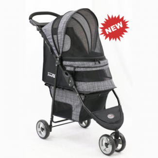 Innopet buggy avenue zwart/grijs gemeleerd