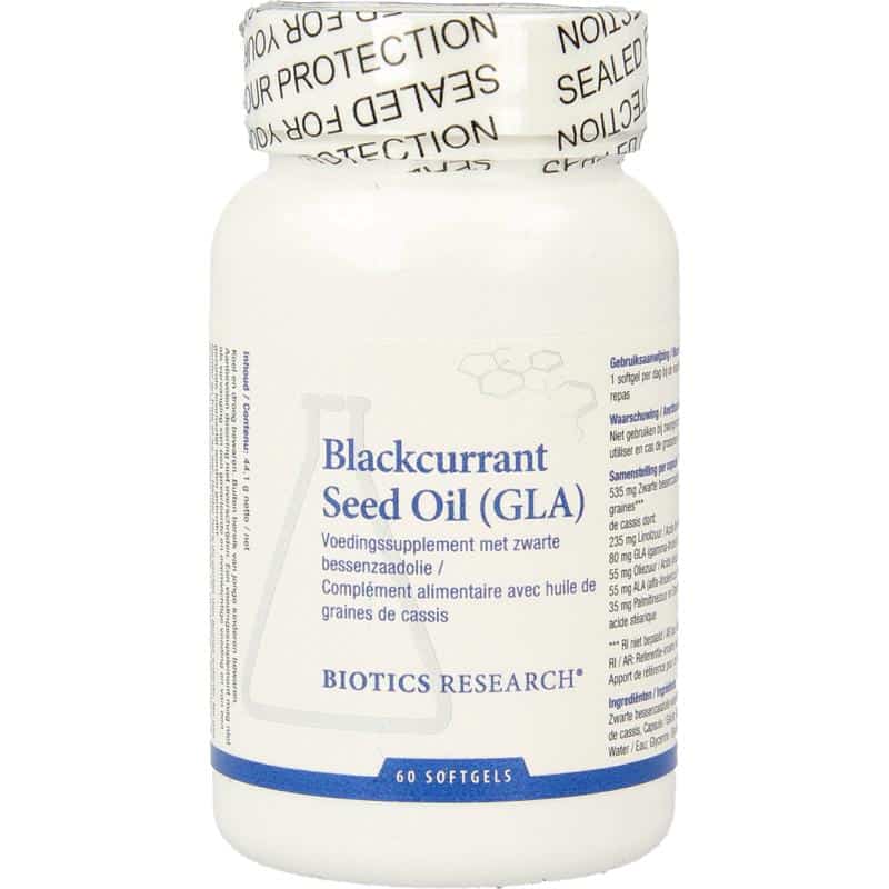 Biotics – Blackcurrant Seed Oil (GLA) – 60caps