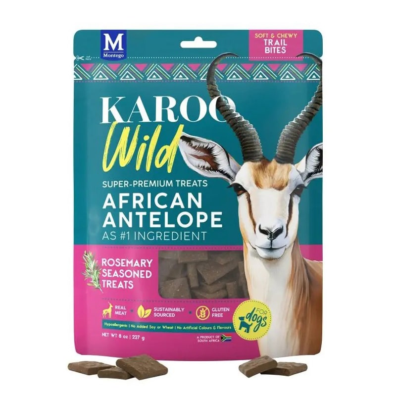 Karoo Wild – Antelope en Rozemarijn Bites – 227gr