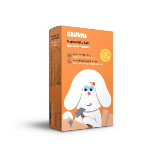 Blikje Noorse Zalmfilet – Canumi – 100gr