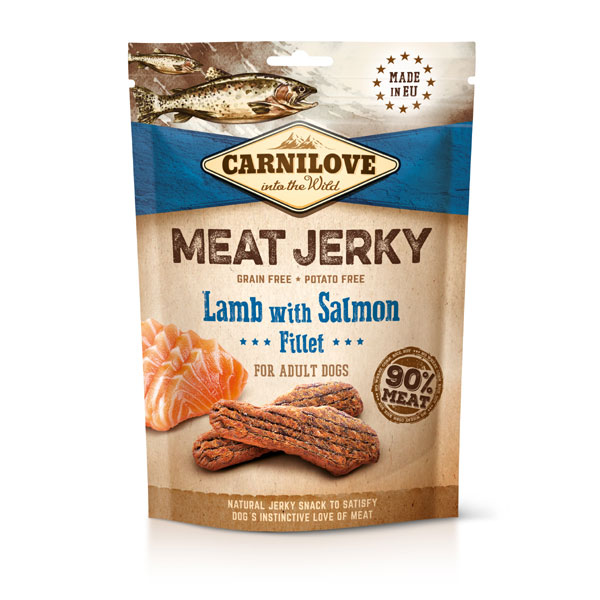 Carnilove – Meat Jerky – Lam en Zalm