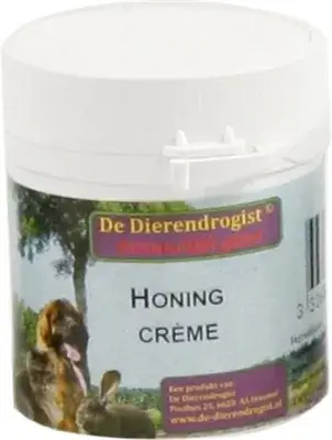 Dierendrogist honingcreme bij huidproblemen