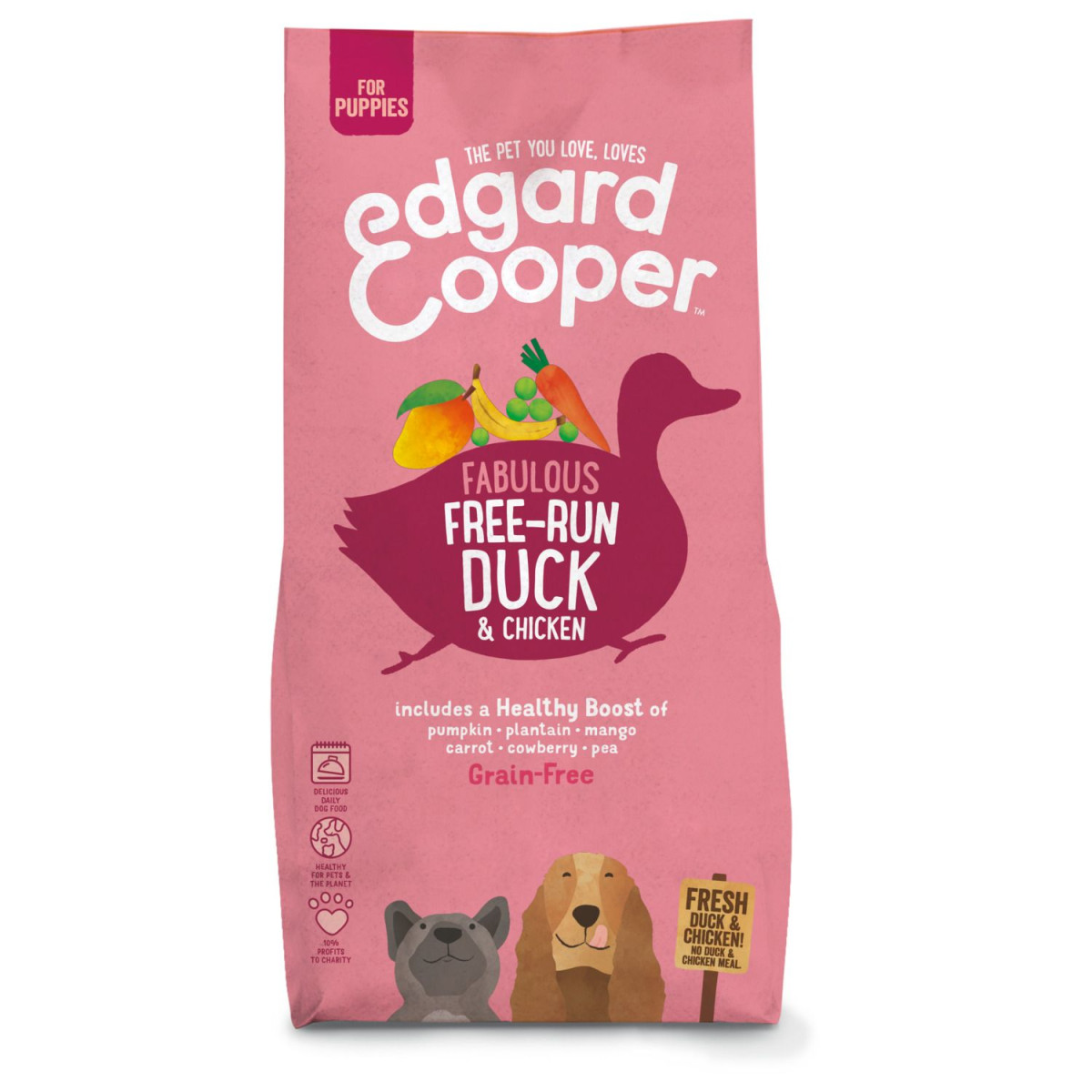 edgar en cooper eend puppy