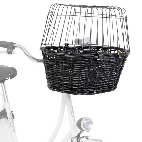 Trixie Stuur-fietsmand 50 × 41 × 35 cm Zwart