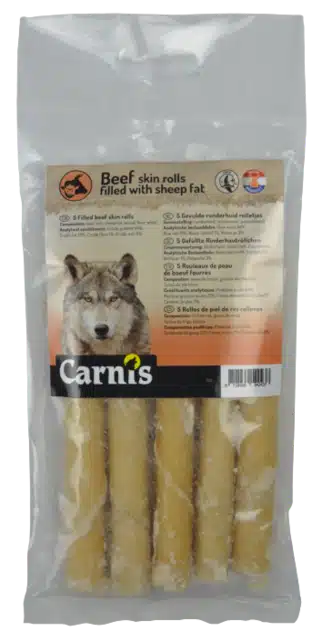 Carnis – Runderhuid Gevuld met Schapenvet – 5stks