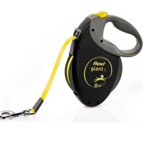 Flexi Rollijn Gigant Tape L geel 8 meter