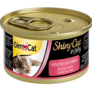 GimCat ShinyCat Jelly Kip/Kreeft 70 gr
