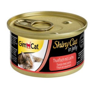 GimCat ShinyCat Jelly Tonijn/Zalm 70 gr