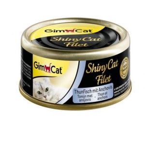 GimCat ShinyCat Filet Tonijn/Ansjovis 70 gr