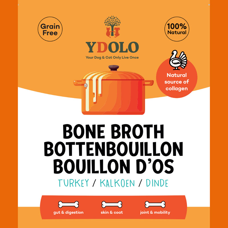 Ydolo – Bottenbouillon – Kalkoen – 230ML