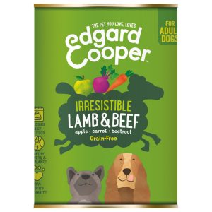 edgar en cooper blik lam en rundvlees 400 gram graanvrij